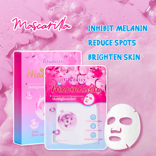 Gladcity Whitening Facial Mask Set/5 Pcs S2370